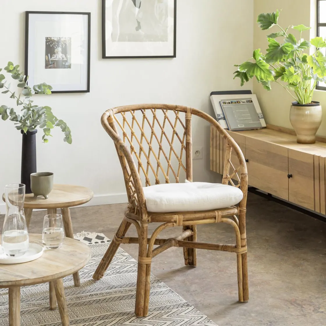 Made in Meubles Table Basse|Table Gigogne<Table basse gigogne en bois de manguier Nala