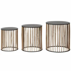 Made in Meubles Table Basse|Table Gigogne<Table basse gigogne en bois de sapin Nicole