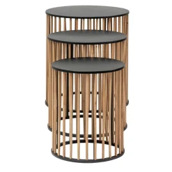 Made in Meubles Table Basse|Table Gigogne<Table basse gigogne en bois de sapin Nicole