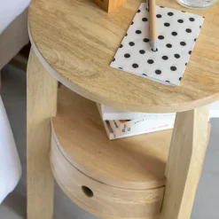 Made in Meubles Chevet<Table de chevet en bois de manguier Juliet