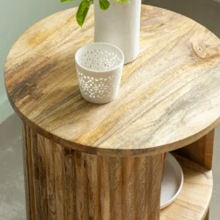 Made in Meubles Chevet<Table de chevet en bois de manguier Maëva