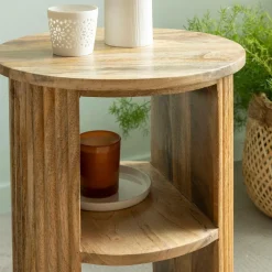 Made in Meubles Chevet<Table de chevet en bois de manguier Maëva