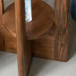 Made in Meubles Chevet<Table de chevet en bois de manguier Erine