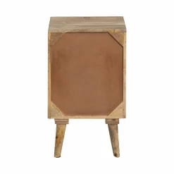 Made in Meubles Chevet<Table de chevet en bois de manguier 4 tiroirs Maëva