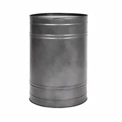 Made in Meubles Chevet<Table de chevet en métal gris Meryl