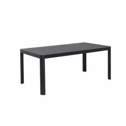 Made in Meubles Table De Jardin<Table de jardin grise en aluminium Kaïa