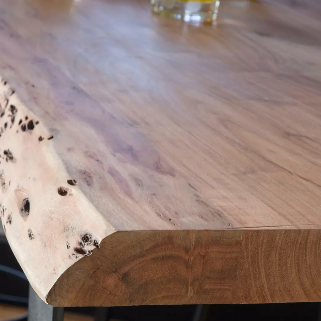 Made in Meubles Table À Manger<Table haute en bois d'acacia Tree