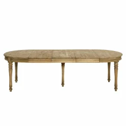 Made in Meubles Table À Manger<Table à manger avec allonges en bois recyclé Garance