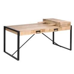 Made in Meubles Table À Manger<Table à manger avec allonges en bois de manguier New-York