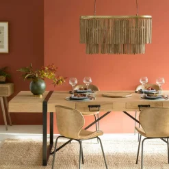 Made in Meubles Table À Manger<Table à manger avec allonges en bois de manguier New-York