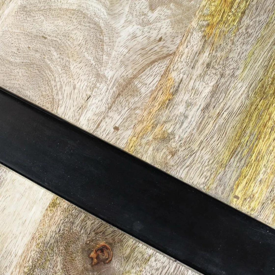 Made in Meubles Table À Manger<Table à manger avec allonges en bois de manguier New-York