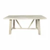 Made in Meubles Table À Manger<Table à manger avec allonges en bois de manguier blanchi Terra