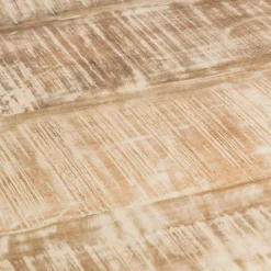 Made in Meubles Table À Manger<Table à manger avec allonges en bois de manguier et métal Locker