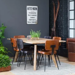 Made in Meubles Table À Manger<Table à manger avec allonges en bois de manguier Wood