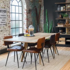 Made in Meubles Table À Manger<Table à manger avec allonges en bois de manguier Wood