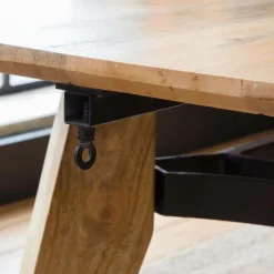 Made in Meubles Table À Manger<Table à manger avec allonges en bois de manguier Wood