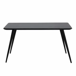 Made in Meubles Table À Manger<Table à manger avec plateau en granite noir Antonella