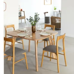 Made in Meubles Table À Manger<Table à manger en bois acacia Flora