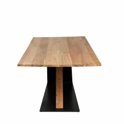 Made in Meubles Table À Manger<Table à manger en bois d'acacia et métal Coco