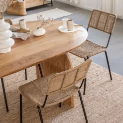 Made in Meubles Table À Manger<Table à manger en bois d'acacia Paulo