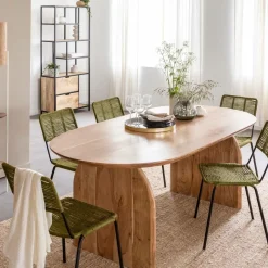 Made in Meubles Table À Manger<Table à manger en bois d'acacia Paulo