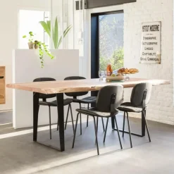 Made in Meubles Table À Manger<Table à manger en bois d'acacia 200 cm Tree