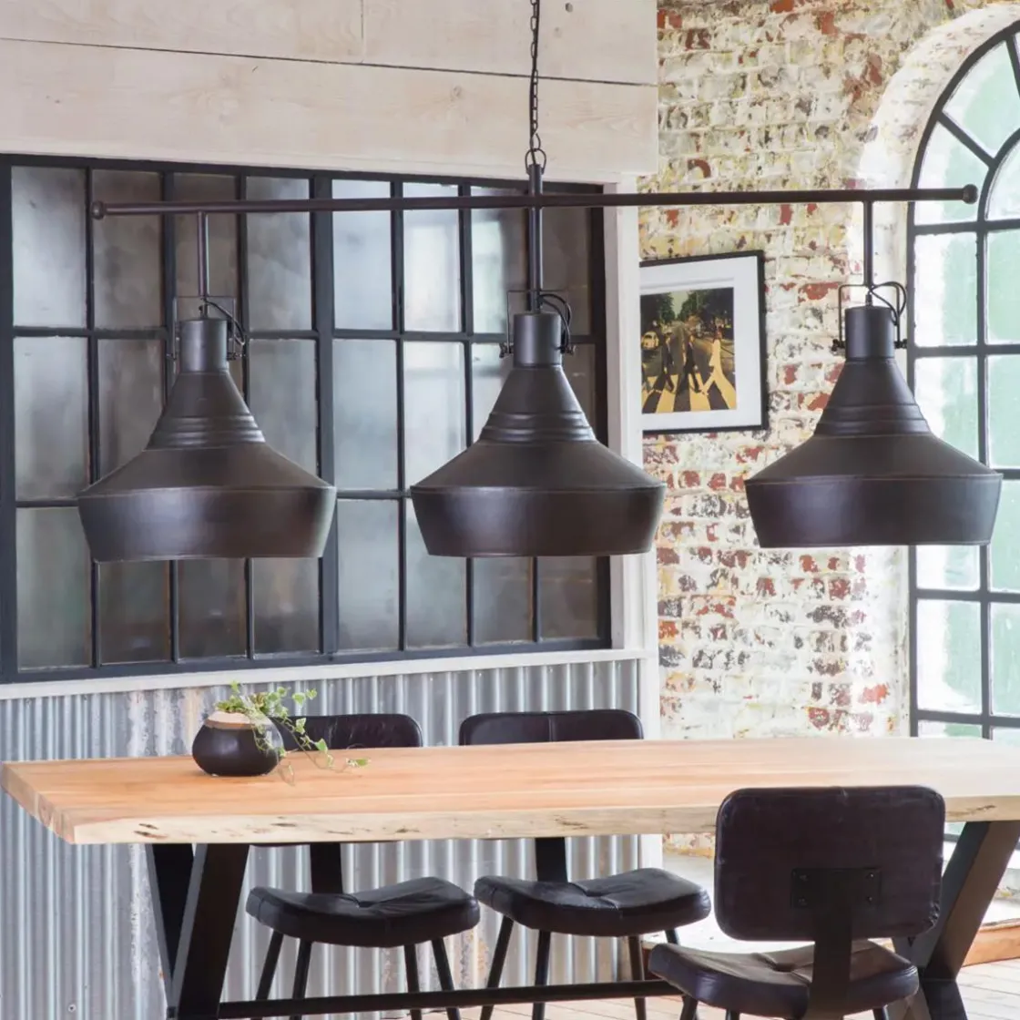 Made in Meubles Table À Manger<Table à manger en bois d'acacia et métal Tree