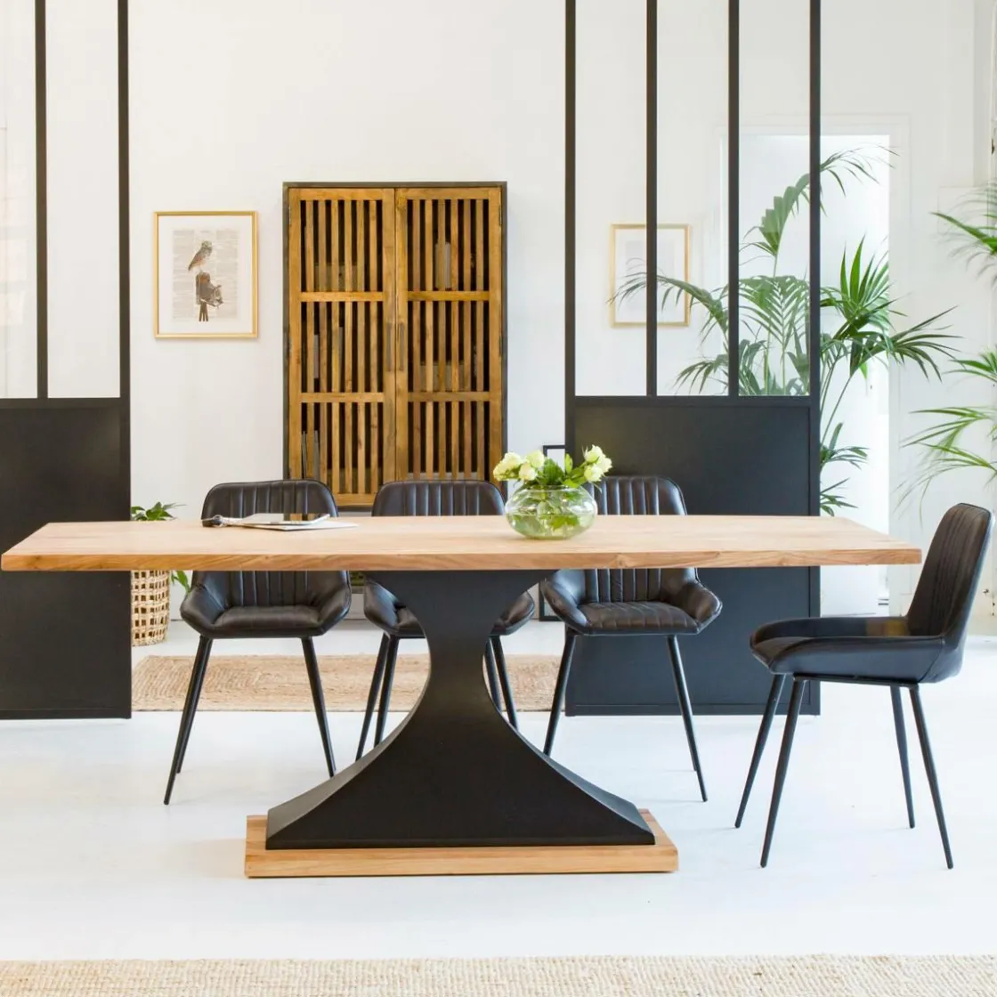 Made in Meubles Table À Manger<Table à manger en bois d'acacia Montréal