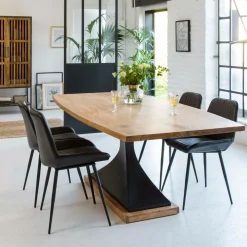 Made in Meubles Table À Manger<Table à manger en bois d'acacia Montréal