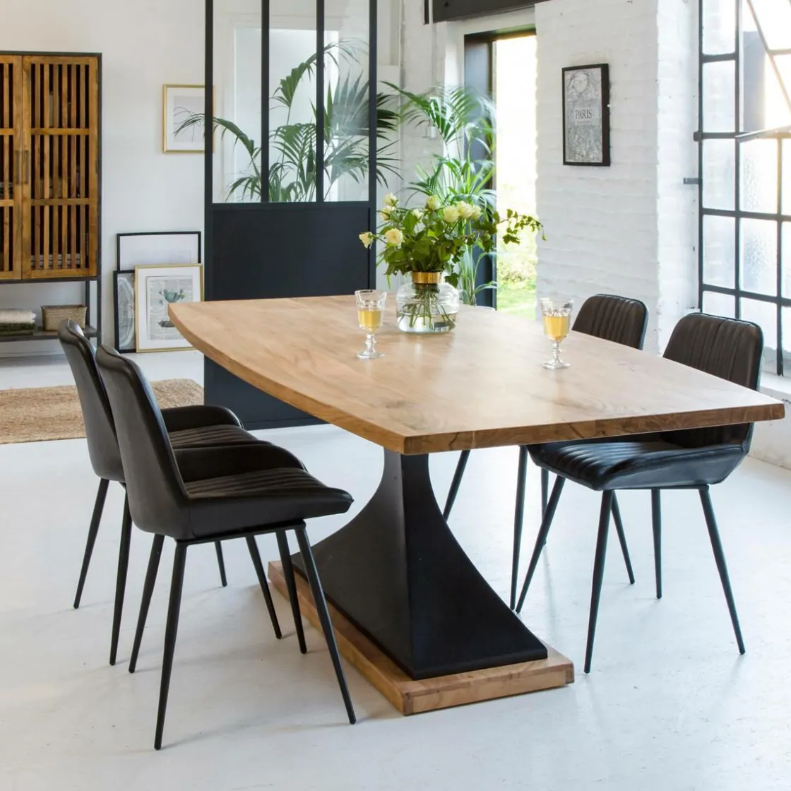 Made in Meubles Table À Manger<Table à manger en bois d'acacia Montréal