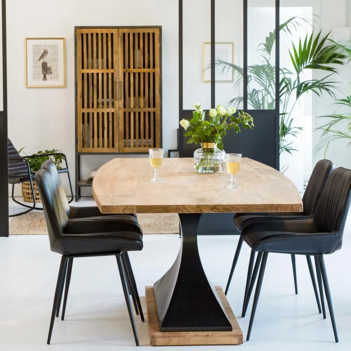 Made in Meubles Table À Manger<Table à manger en bois d'acacia Montréal