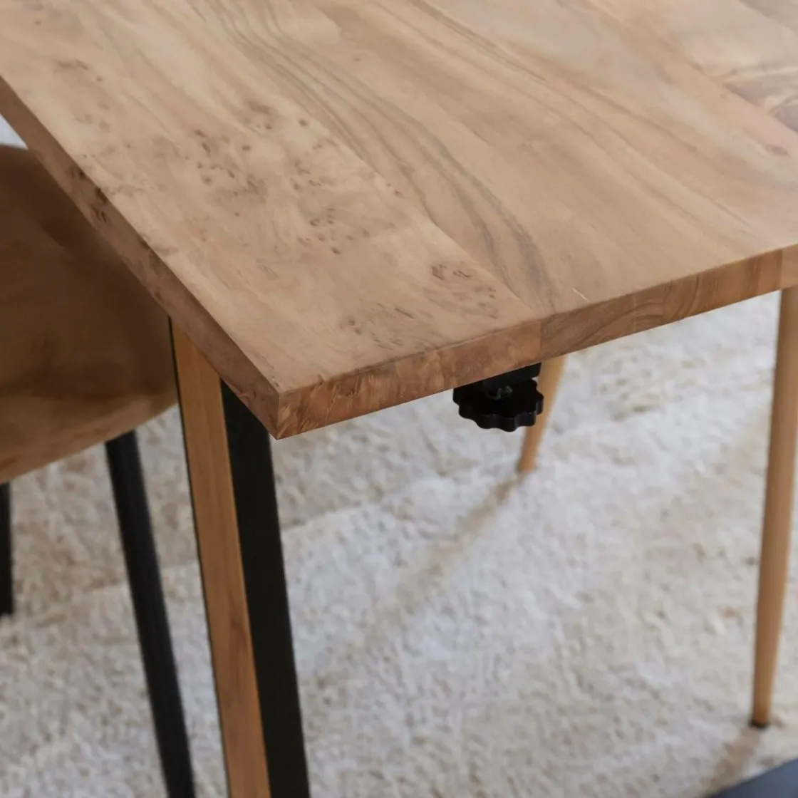 Made in Meubles Table À Manger<Table à manger en bois d'acacia Léandre