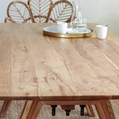 Made in Meubles Table À Manger<Table à manger en bois d'acacia Noa