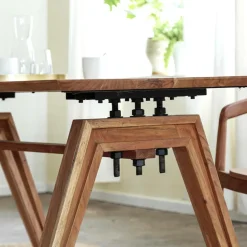 Made in Meubles Table À Manger<Table à manger en bois d'acacia Noa