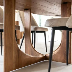 Made in Meubles Table À Manger<Table à manger en bois d'acacia Azure