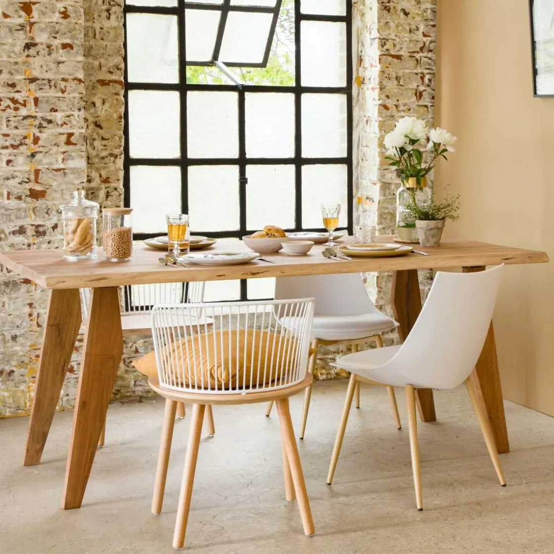 Made in Meubles Table À Manger<Table à manger en bois d'acacia 180 cm Tree