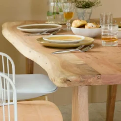 Made in Meubles Table À Manger<Table à manger en bois d'acacia 180 cm Tree