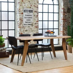 Made in Meubles Table À Manger<Table à manger en bois d'acacia 180 cm Tree