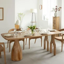 Made in Meubles Table À Manger<Table à manger en bois d'Acacia Anaé