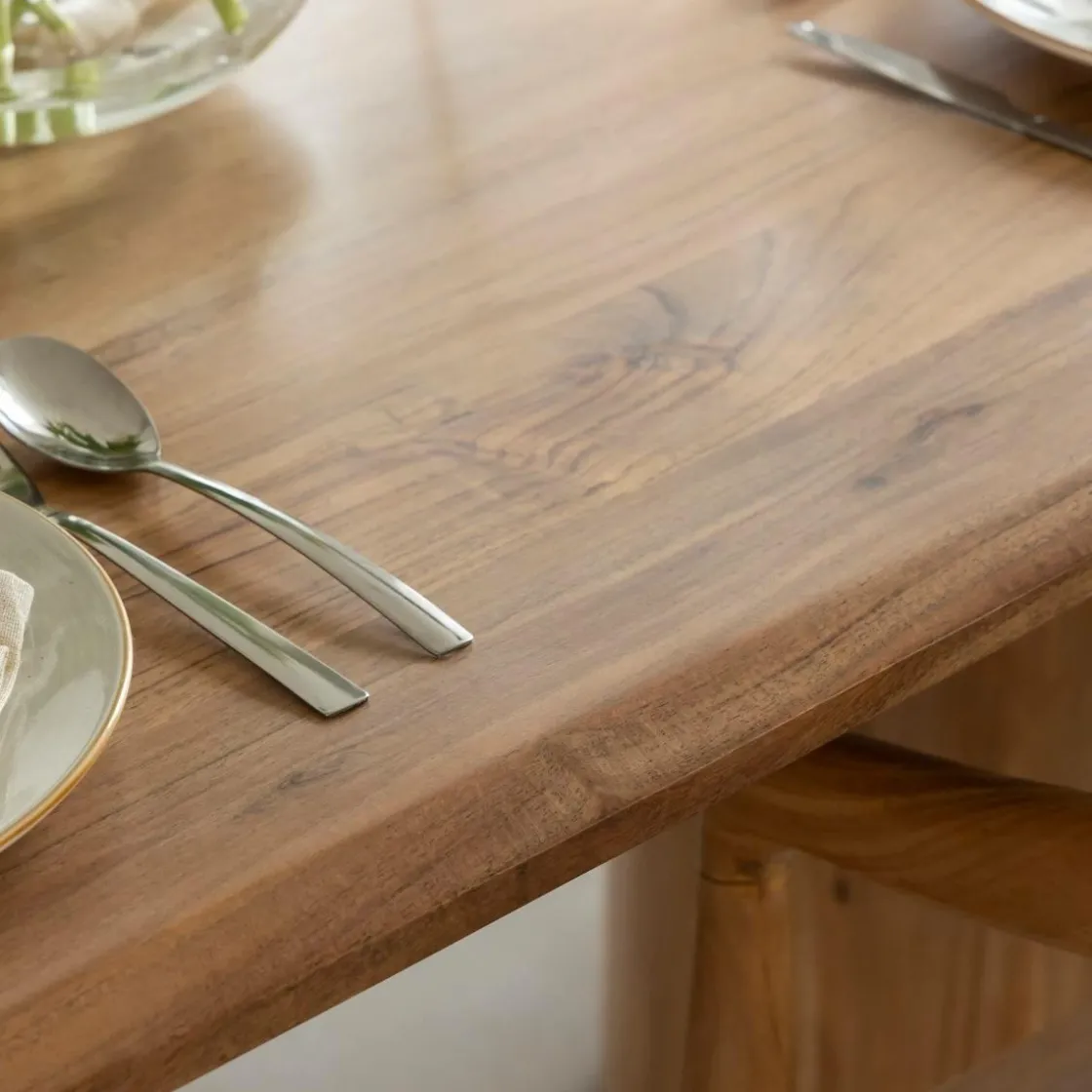 Made in Meubles Table À Manger<Table à manger en bois d'Acacia Anaé