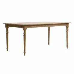 Made in Meubles Table À Manger<Table à manger en bois de manguier Louis