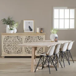 Made in Meubles Table À Manger<Table à manger en bois de manguier Rhodes