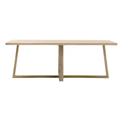 Made in Meubles Table À Manger<Table à manger en bois de manguier Rhodes