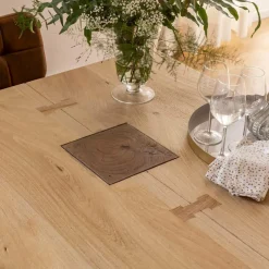 Made in Meubles Table À Manger<Table à manger en bois de manguier Vivien