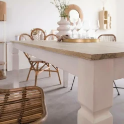 Made in Meubles Table À Manger<Table à manger en bois de manguier Eden