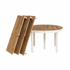 Made in Meubles Table À Manger<Table à manger en bois recyclé avec allonges Garance