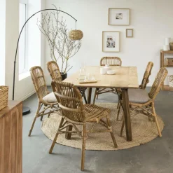 Made in Meubles Table À Manger<Table à manger en manguier Clarisse