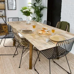 Made in Meubles Table À Manger<Table à manger en manguier Clarisse