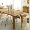Made in Meubles Table À Manger<Table à manger en pin recyclé Blaise