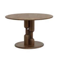 Made in Meubles Table À Manger<Table à manger ronde en bois de manguier Zola